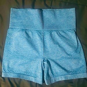 Yoga Basic Seamless Wide Waistband Shorts